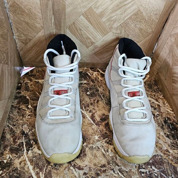 Jordan 11 Retro Platinum Tint Men\'s White basketball Shoes Size 11.   761 main image 3